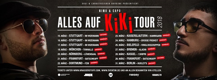 Forca - Nimo Alles auf KiKi Tour 2018