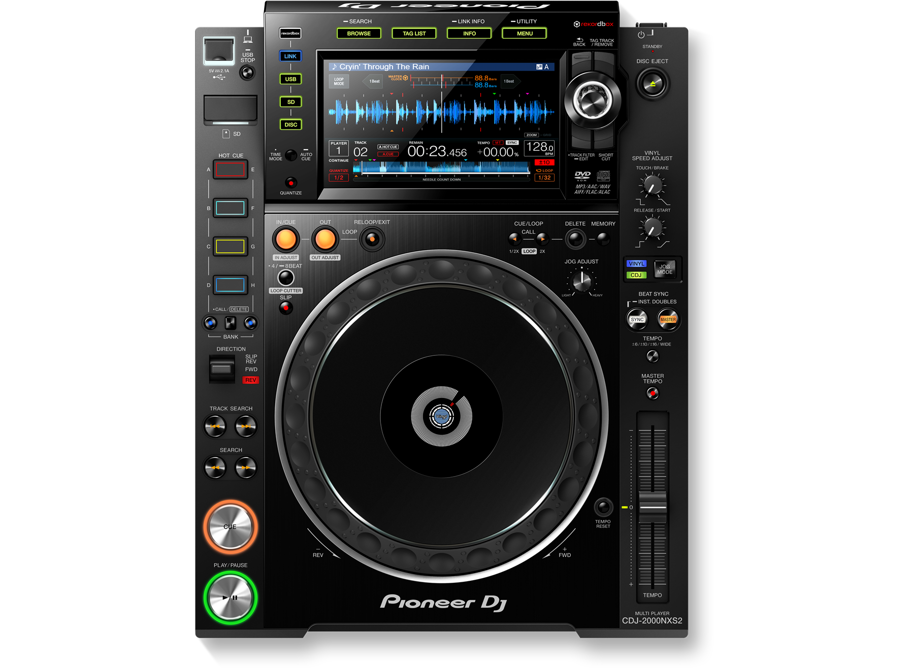 Pioneer DJ CDJ 2000 Nexus 2 Player